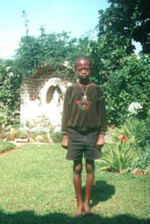 Sylwester - sierota z Burundi, ktremu pomagamy w ramach programu Adopcja Serca