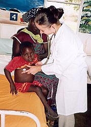 Ewa Komiska w Malawi