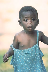 Dziecko z Rwandy