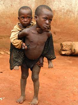 Chłopiec z Rwandy