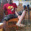 Nowe protezy nóg dla podopiecznego Adopcji Serca z Rwandy pomoc Afryce program Adopcja Serca Adopcja Duchowa Ruch Maitri 03